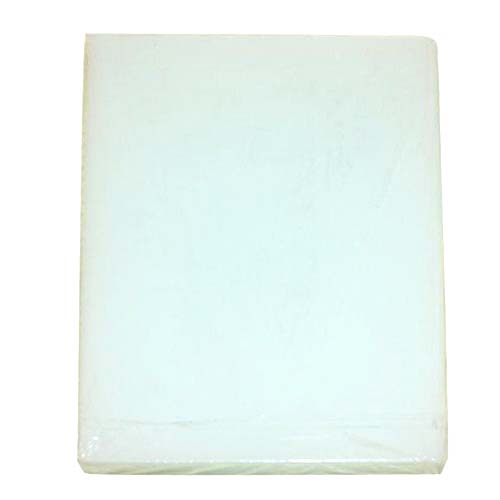 19mil Clear Leather Grain Poly Covers - 8.5" x 11"