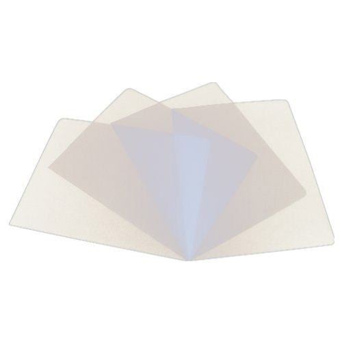 19mil Clear Leather Grain Poly Covers