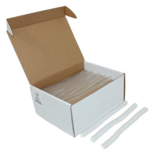 19mm Clear 4:1 Pitch Spiral Binding Coil - 100pk