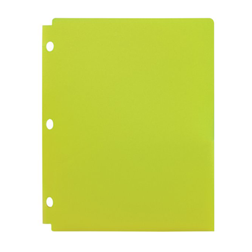 Wilson Jones Fashion Color Snap Folders for Binders 25pk - A7040027E