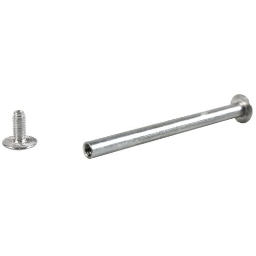 2-1/2" Silver Aluminum Screw Posts - 100pk