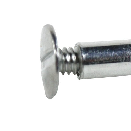 2-1/2" Silver Aluminum Screw Posts - 100pk