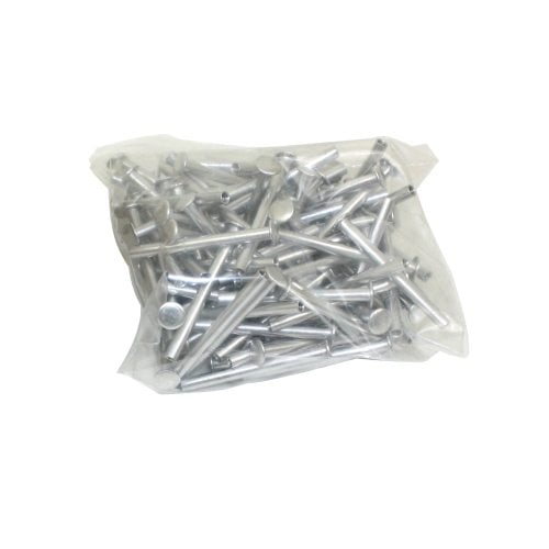 2-1/4" Silver Aluminum Screw Posts - 100pk