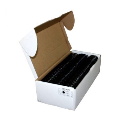 1/4" 2:1 Pitch Twin Loop Wire - 100pk