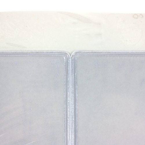 2-7/8" x 4-1/2" Crystal Clear Adhesive Vinyl Pockets 100pk