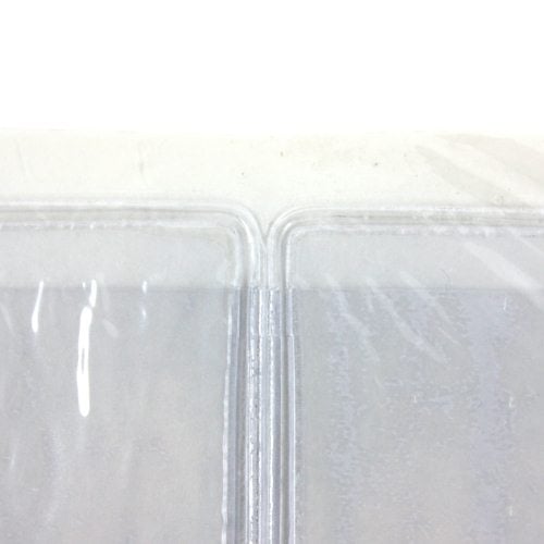 2-7/8" x 4-1/2" Crystal Clear Adhesive Vinyl Pockets 100pk