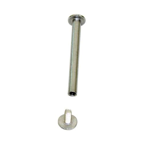 2" Silver Aluminum Screw Posts - 100pk