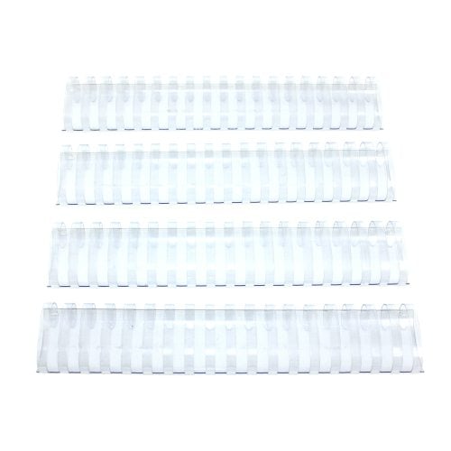 2" Clear Plastic Binding Combs - 40pk