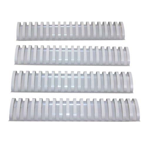 2" Grey Plastic Binding Combs - 50pk