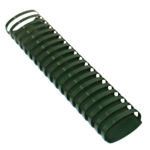 2" Hunter Green Plastic Binding Combs - 40pk