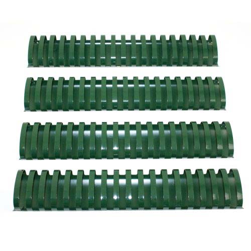 2" Hunter Green Plastic Binding Combs - 40pk