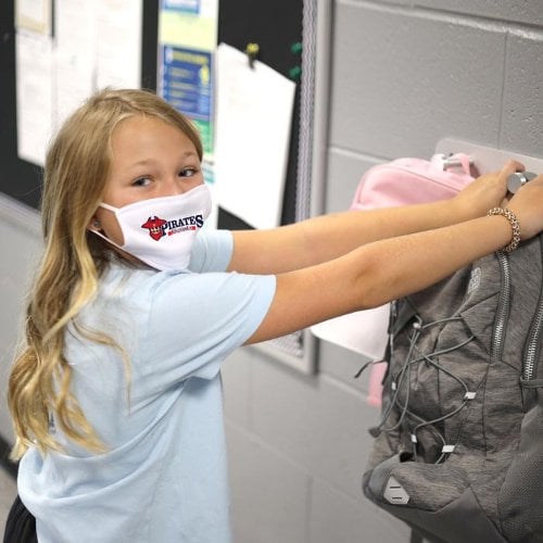 2-Layer Sublimation Face Mask for Kids - 10/Pack