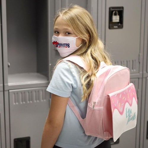 2-Layer Sublimation Face Mask for Kids - 10/Pack