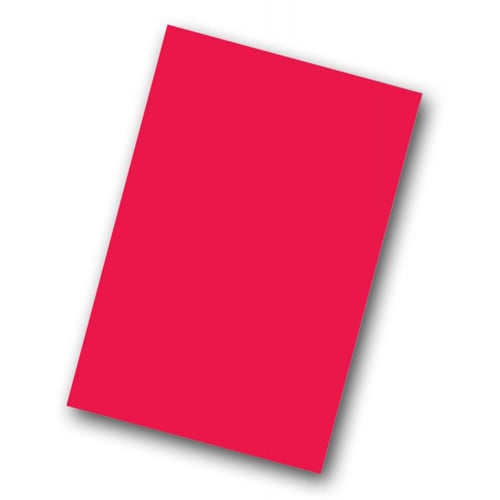 20" x 30" Red Corrugated Cardboard Project Sheets - 25pk