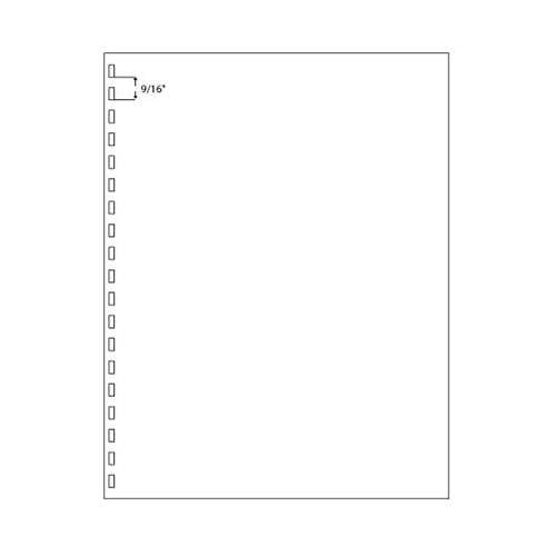 24lb Pre Punched GBC Style 19 Hole 8.5" X 11" Paper - Case