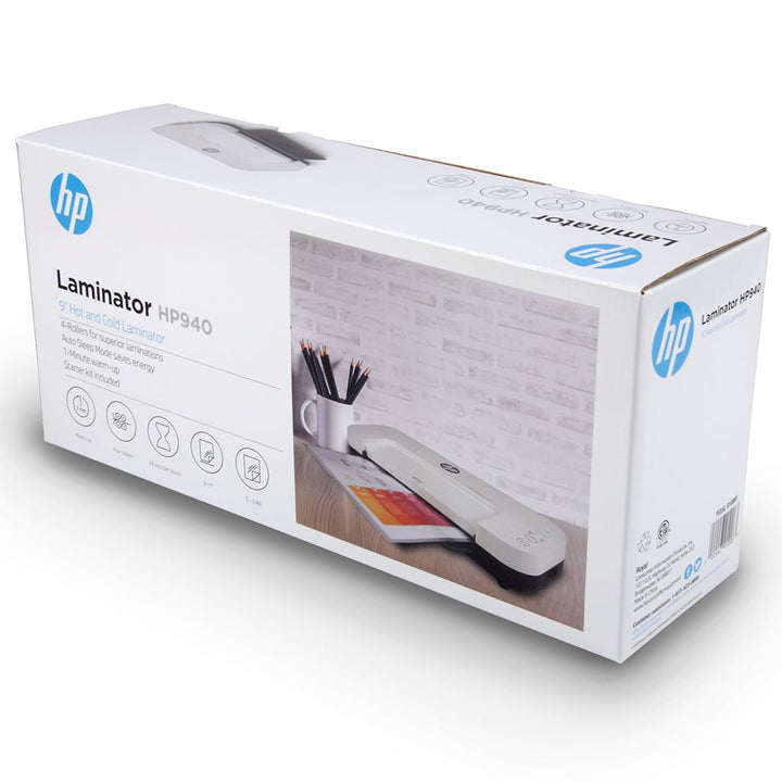 HP 940 Pouch Laminator with Pouch Starter Kit - 91006H - Clearance Sale