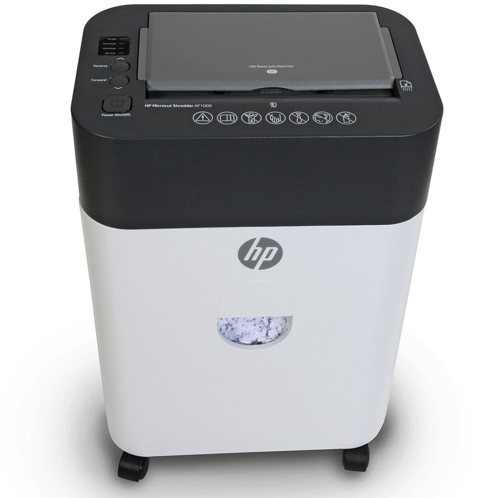 HP AF1009 Microcut Auto-Feed 9-Sheet Paper Shredder