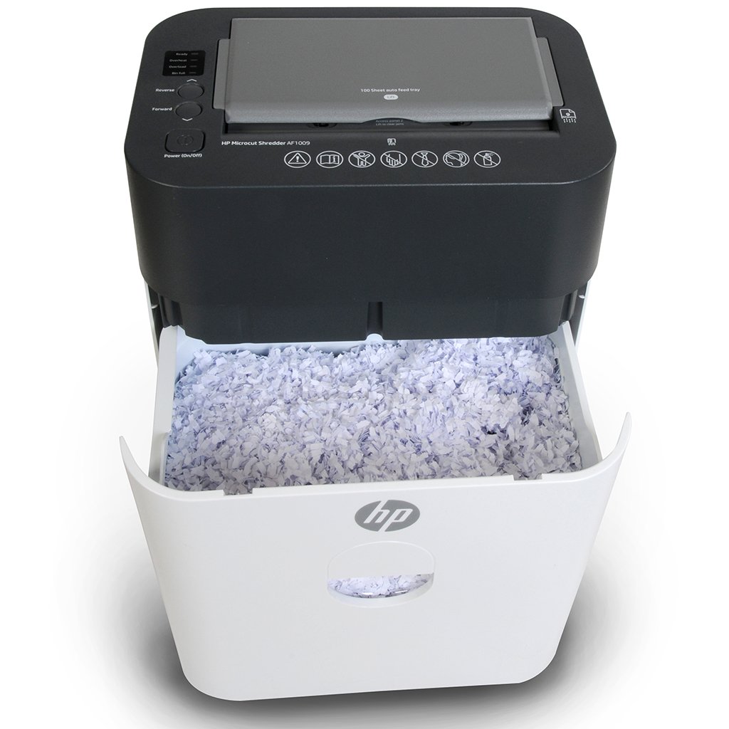 HP AF1009 Microcut Auto-Feed 9-Sheet Paper Shredder