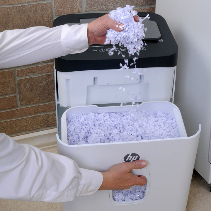 HP AF1512 Microcut Auto-Feed 12 Sheet Paper Shredder - Clearance Sale