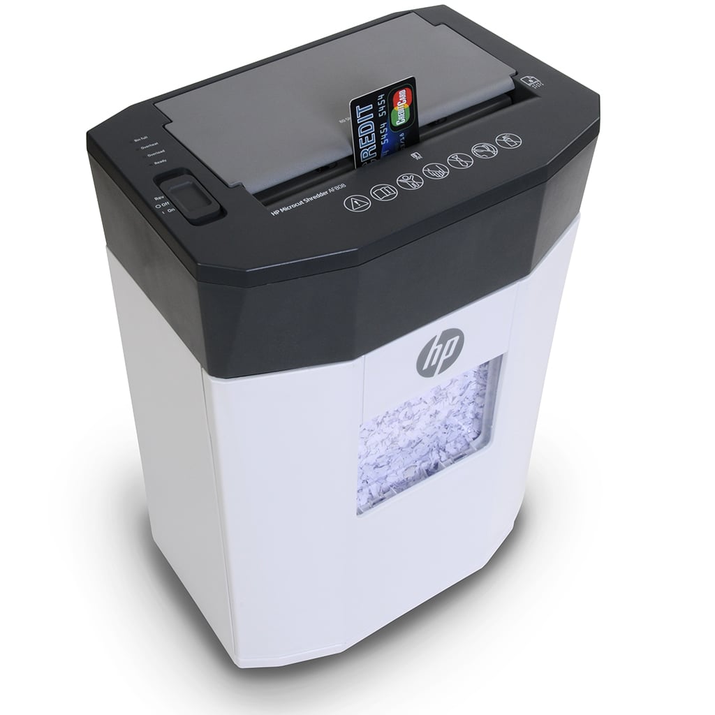 HP AF808 Microcut Auto-Feed 8-Sheet Paper Shredder - Clearance Sale