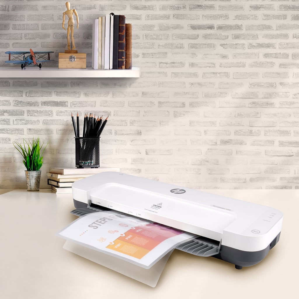 HP 1220 Pouch Laminator with Pouch Starter Kit - 91007J - Clearance Sale