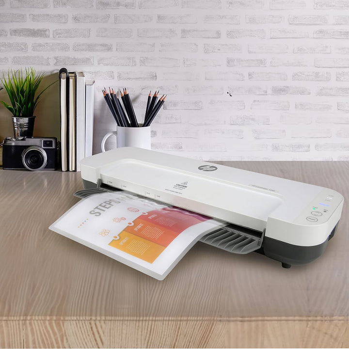 HP 1240 Pouch Laminator with Pouch Starter Kit - 91008K - Clearance Sale