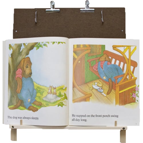 22" x 21" Dry-Erase/Hardboard Tabletop Teaching Easel