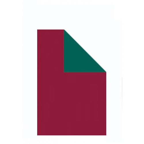 22" x 28" Red/Green Two-Sided Corrugated Cardboard Project Sheets - 25pk