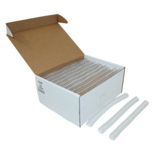 22mm Clear 4:1 Pitch Spiral Binding Coil - 100pk