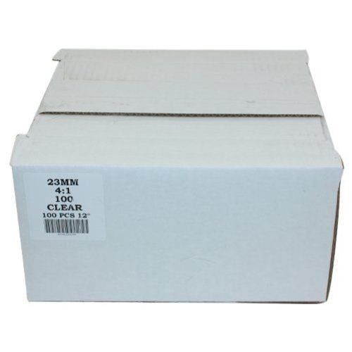 23mm Clear 4:1 Pitch Spiral Binding Coil - 100pk