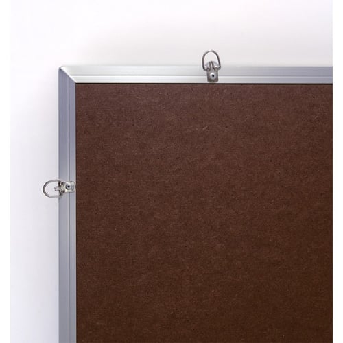 48" x 48" Aluminum Framed Melamine Dry-Erase Board