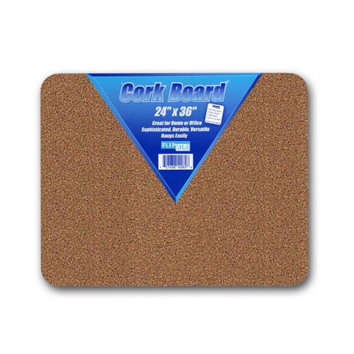 Unframed Natural Cork Bulletin Boards