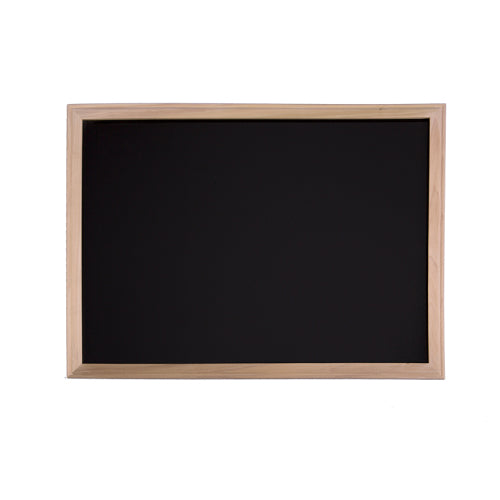 24" x 36" Wood Framed Black Dry-Erase Board