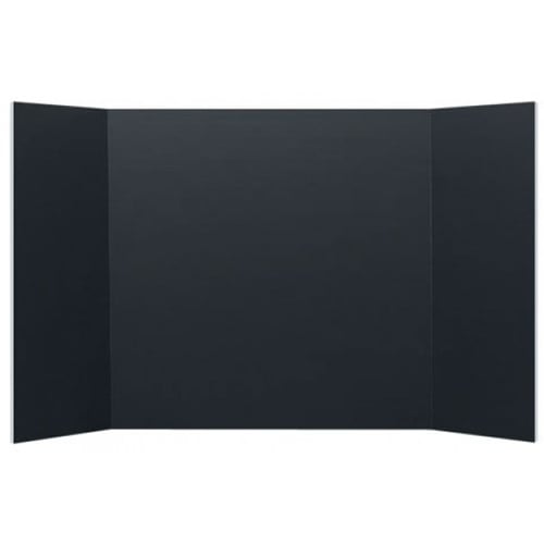 24" x 48" 1-Ply Black Corrugated Project Boards - 24pk