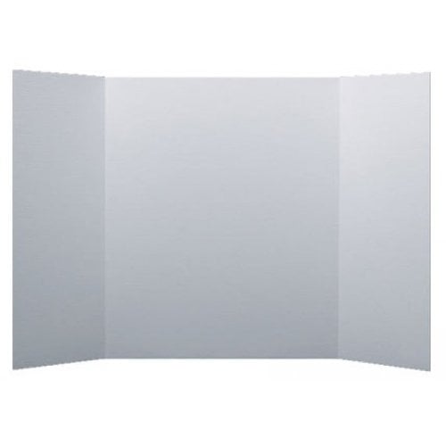 24" x 48" 2-Ply White Corrugated Project Boards - 18pk