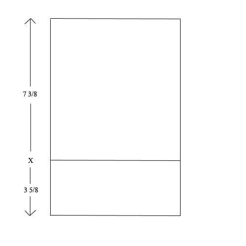 24lb Horizontal 8.5" X 11" Perforated Paper