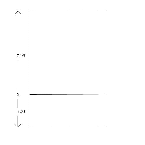 24lb Horizontal 8.5" X 11" Perforated Paper