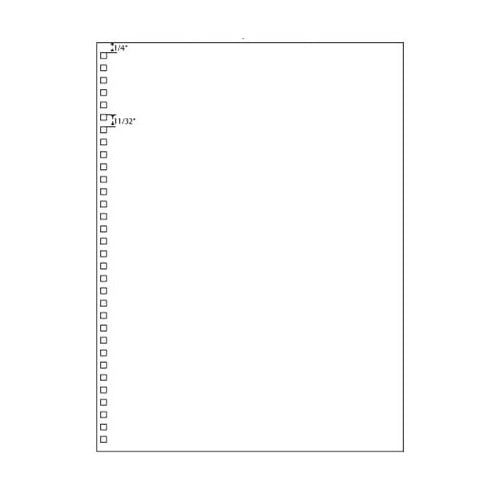 24lb Pre Punched 3:1 Twin Wire 32-Hole 8.5" X 11" Paper - Case