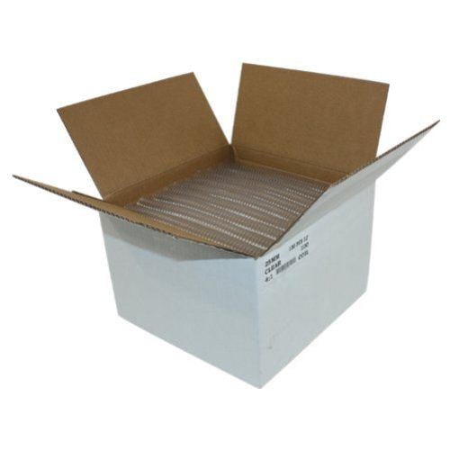 25mm Clear 4:1 Pitch Spiral Binding Coil - 100pk