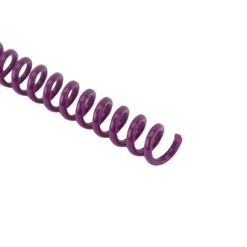 28mm Violet 4:1 Pitch Spiral Binding Coil - 100pk