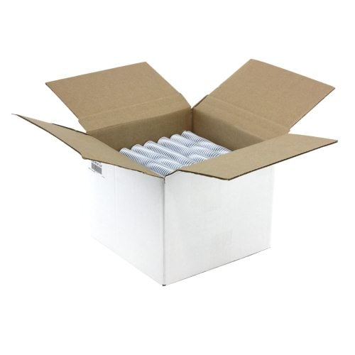 28mm White 4:1 Pitch Spiral Binding Coil - 100pk