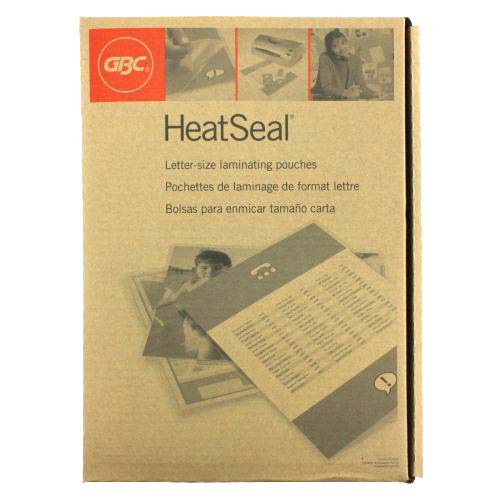 3.0mil GBC HeatSeal Economy Letter Size Gloss Pouches 200pk - 3747143