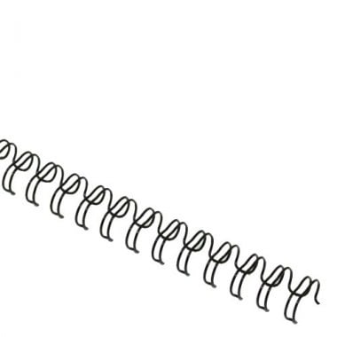 3/8" 3:1 Pitch Twin Loop Wire - 100pk