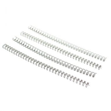 3/8" 3:1 Pitch Twin Loop Wire - 100pk
