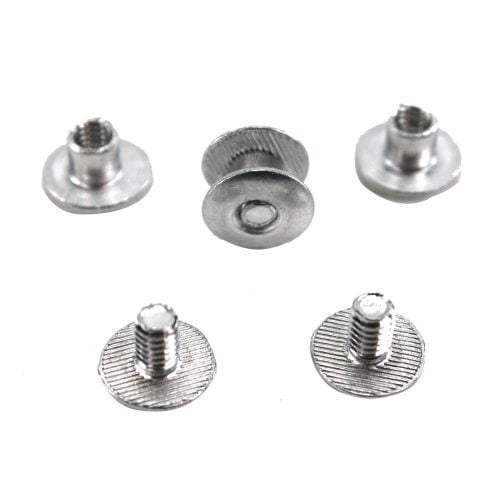 3/16" Silver Aluminum Screw Posts - 100pk