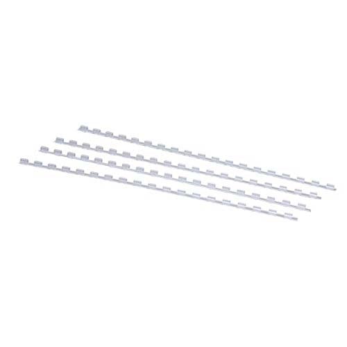 3/16" Clear Plastic Binding Combs - 100pk