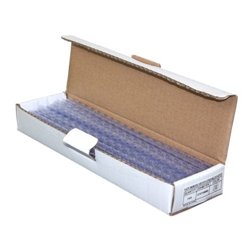 3/16" Clear Plastic Binding Combs - 100pk