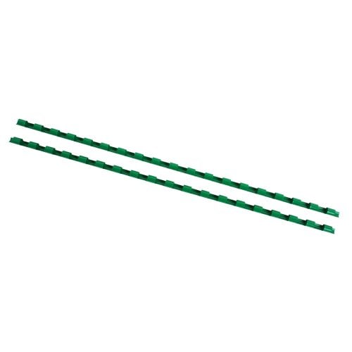 3/16" Green Plastic Binding Combs - 100pk