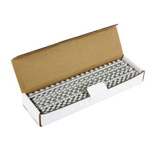 3/16" Grey Plastic Binding Combs - 100pk