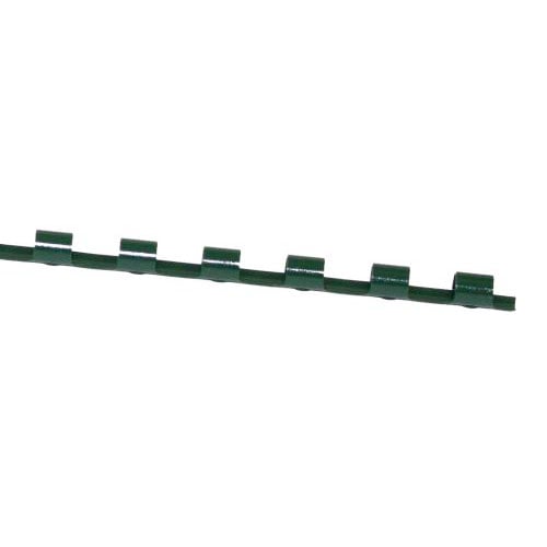 3/16" Hunter Green Plastic Binding Combs - 100pk